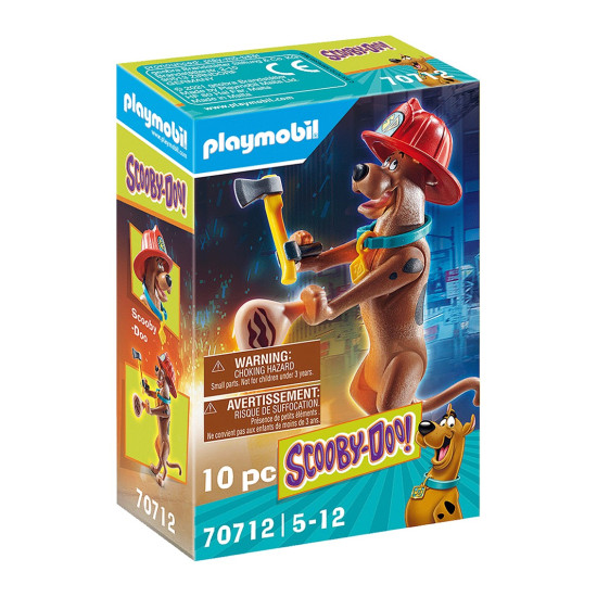 PLAYMOBIL SCOOBY - DOO! FIGURA COLECCIONABLE BOMBERO Playmobils