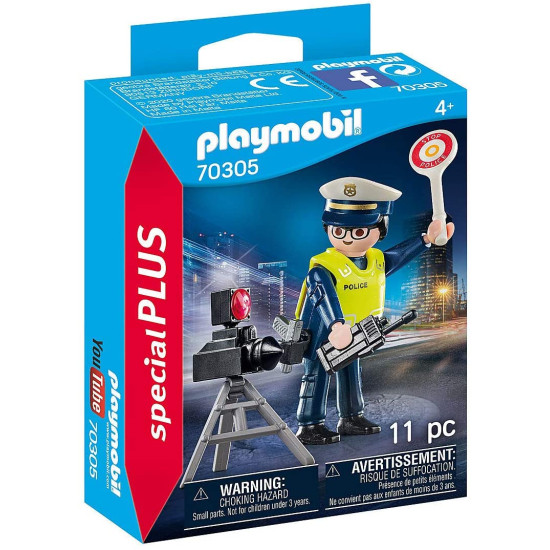 PLAYMOBIL POLICIA CON RADAR Playmobils