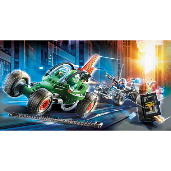 PLAYMOBIL CIUDAD KART POLICIAL PERSECUCION LADRON Playmobils