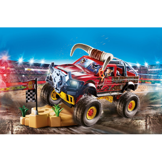 PLAYMOBIL STUNTSHOW MONSTER TRUCK HORNED Playmobils