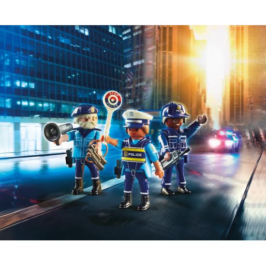 PLAYMOBIL CIUDAD SET FIGURAS POLICIAS Playmobils