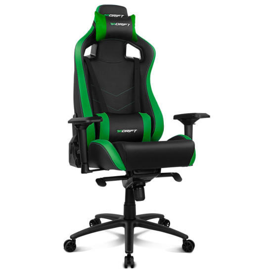 SILLA GAMING DRIFT DR500 NEGRO VERDE Sillas