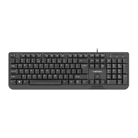 TECLADO NATEC TROUT SLIM NEGRO Teclados