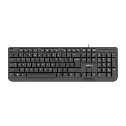 TECLADO NATEC TROUT SLIM NEGRO PORTUGUES