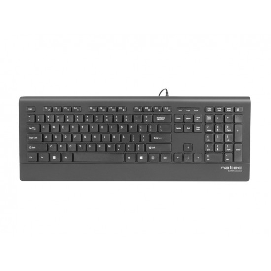 TECLADO NATEC BARRACUDA SLIM LAYOUT PORTUGUES Teclados