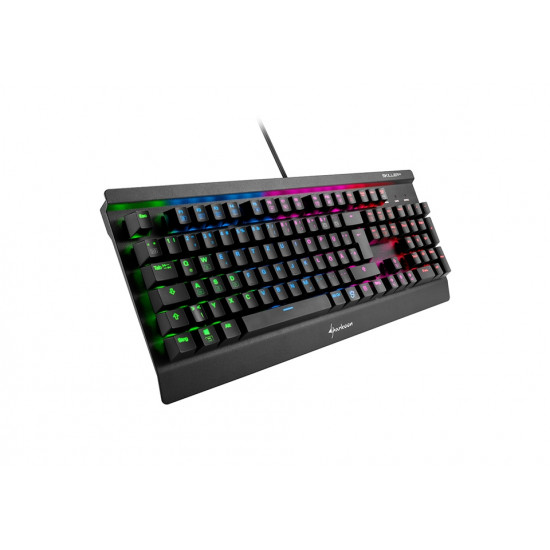 TECLADO GAMING SHARKOON SGK3 MECANICO RGB Teclados