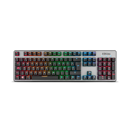 TECLADO GAMING KROM KERNEL USB RETROILUMINADO Teclados