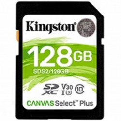 MEMORIA SDXC 128GB KINGSTON CANVAS SELECT