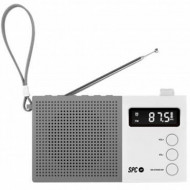 RADIO DESPERTADOR SPC JETTY MAX BLANCO