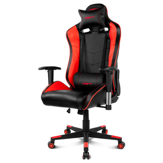 SILLA GAMING DRIFT DR85BR NEGRO ROJO Sillas