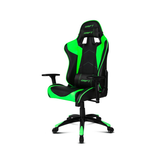 SILLA GAMING DRIFT DR300 NEGRO VERDE Sillas