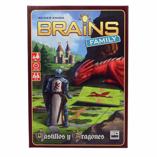 JUEGO MESA BRAINS CASTILLOS Y DRAGONES Juegos de mesa