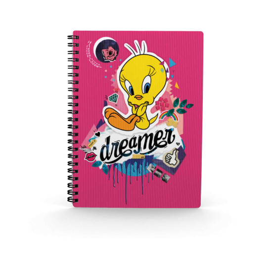 LIBRETA EFECTO 3D SD TOYS LOONEY Libretas - posters y bolígrafos