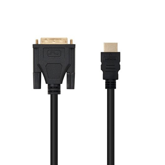 CABLE DVI A HDMI NANOCABLE MACHO - MACHO Cables audio - vídeo