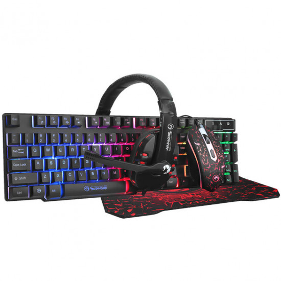 PACK GAMING 4 EN 1 SCORPION Teclados