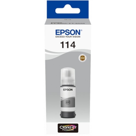 BOTELLA TINTA EPSON ECOTANK 114 GRIS Consumibles impresión de tinta