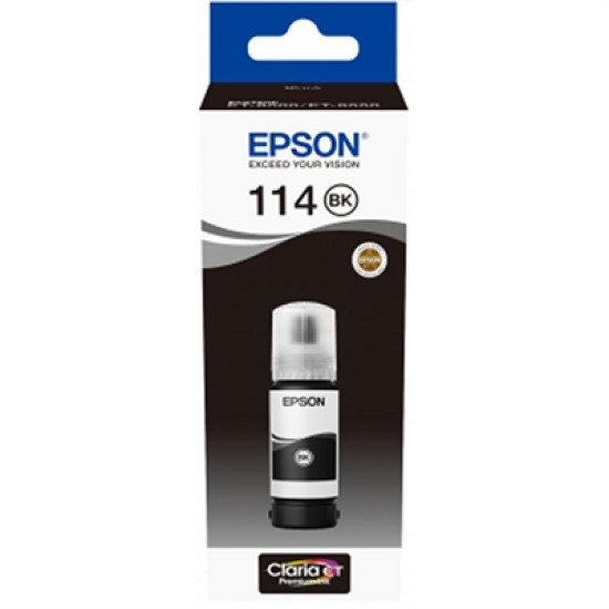 BOTELLA TINTA EPSON ECOTANK 114 NEGRO Consumibles impresión de tinta