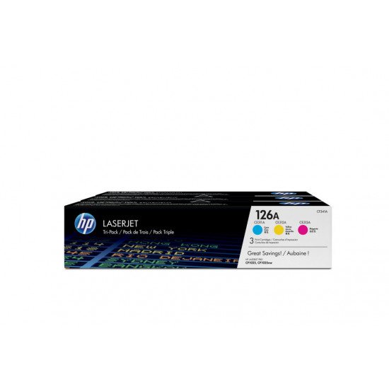 MULTIPACK TONER HP 126A CIAN MAGENTA Consumibles impresión láser