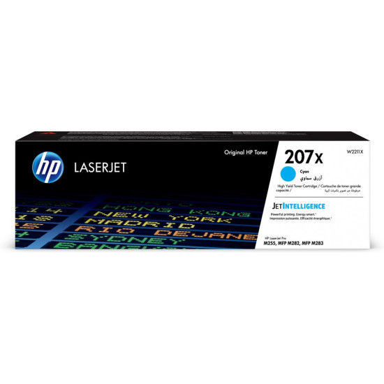 TONER HP 207X CIAN Consumibles impresión láser