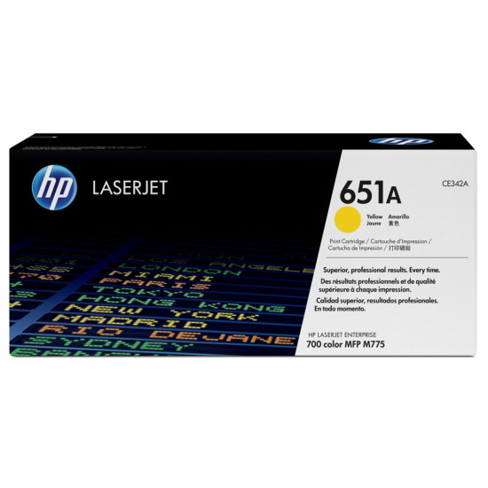 TONER HP 651A AMARILLO Consumibles impresión láser