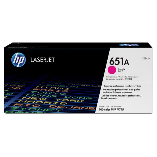 TONER HP 651A MAGENTA Consumibles impresión láser