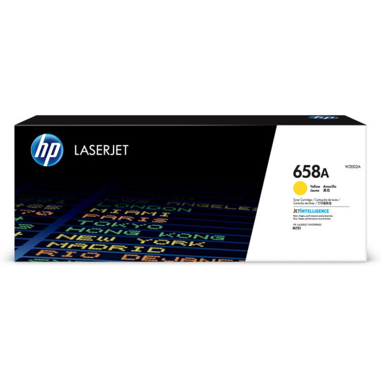 TONER HP 658A AMARILLO Consumibles impresión láser