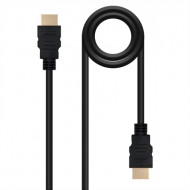 CABLE HDMI 1.3 NANOCABLE 1.8M NEGRO