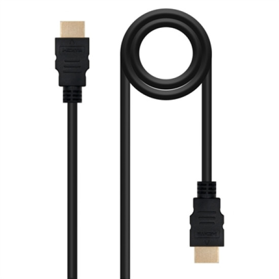 CABLE HDMI 1.3 NANOCABLE 1.8M NEGRO Cables audio - vídeo