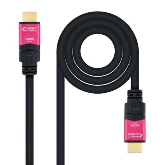 CABLE HDMI 2.0 CON REPETIDOR NANOCABLE Cables audio - vídeo