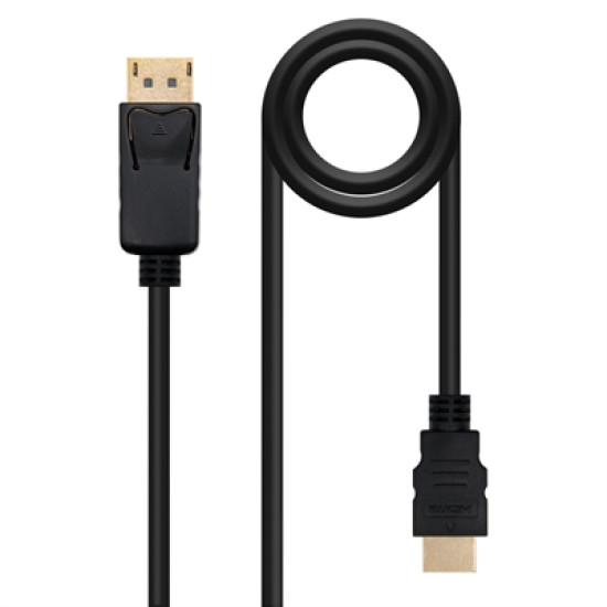 CABLE CONVERSOR DISPLAYPORT A HDMI NANOCABLE Cables audio - vídeo