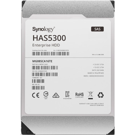 DISCO DURO INTERNO HDD SYNOLOGY HAS5300 - 8T Discos duros internos