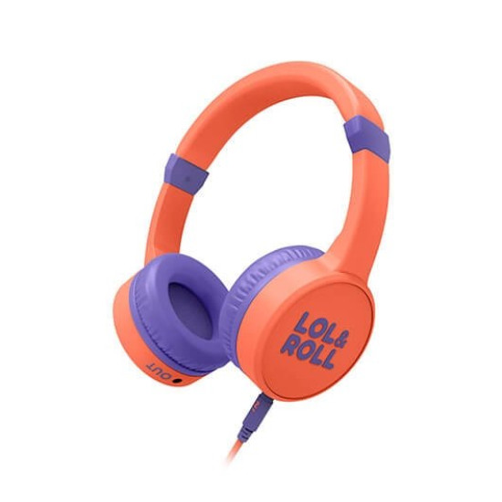 AURICULARES MICRO ENERGY SISTEM LOL&ROLL ORANGE Auriculares