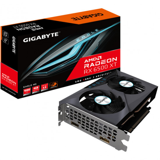 TARJETA GRAFICA GIGABYTE RADEON RX 6500 Tarjetas gráficas