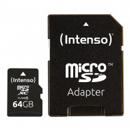 TARJETA MEMORIA MICRO SD INTENSO 64GB