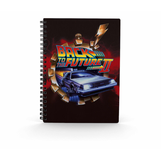 LIBRETA EFECTO 3D POSTER BTTF 2 Libretas - posters y bolígrafos