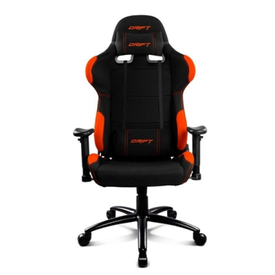 SILLA GAMING DRIFT DR100BO NEGRO NARANJA Sillas