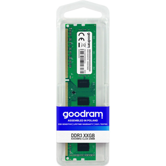 MEMORIA RAM DDR3 GOODRAM 8GB 1600MHZ Memorias ram