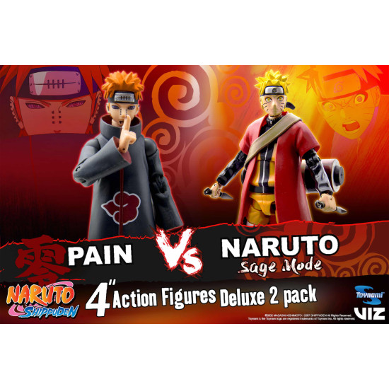 PACK 2 FIGURAS TOYNAMI NARUTO NARUTO Figuras