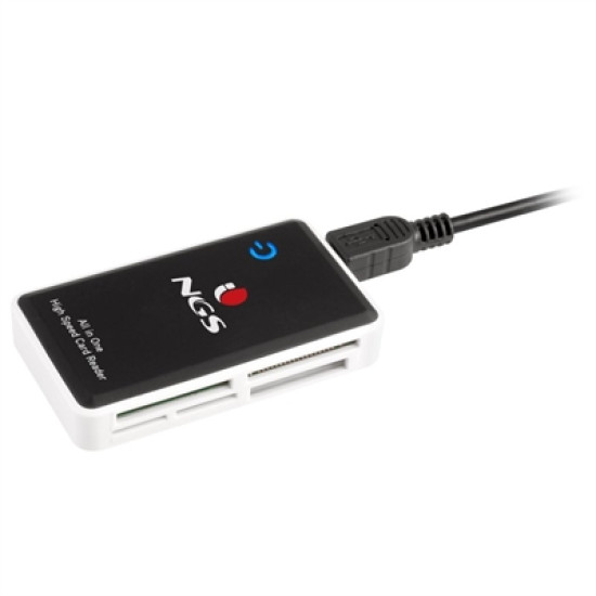 LECTOR TARJETAS NGS MULTIREADER PRO USB Lector de memorias