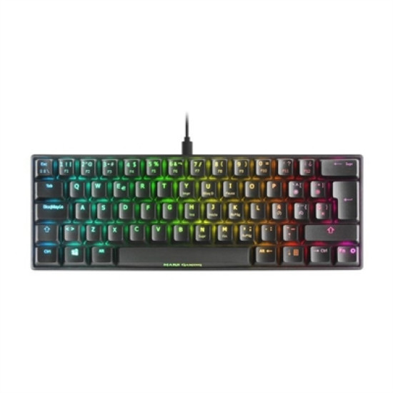 TECLADO MARS GAMING MKMINI RGB SQ Teclados