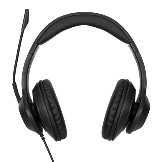 AURICULARES STEREO TARGUS ALAMBRICO NEGRO USB Auriculares