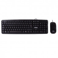 KIT TECLADO + MOUSE RATON FLAT