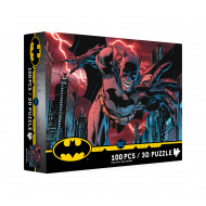 PUZLE 100 EFECTO 3D BATMAN CIUDAD