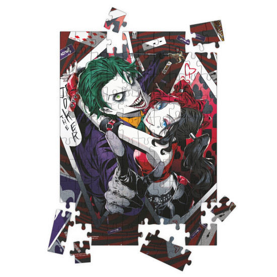 PUZLE 100 EFECTO 3D JOKER Y Puzzles