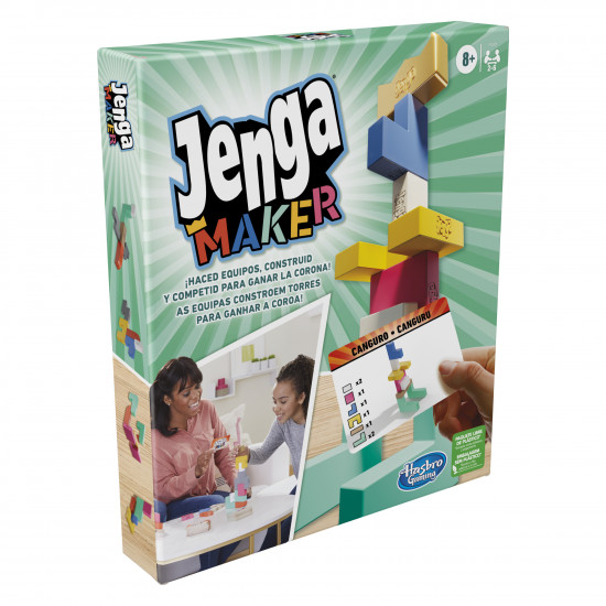 JUEGO MESA HASBRO JENGA MAKER Juegos de mesa