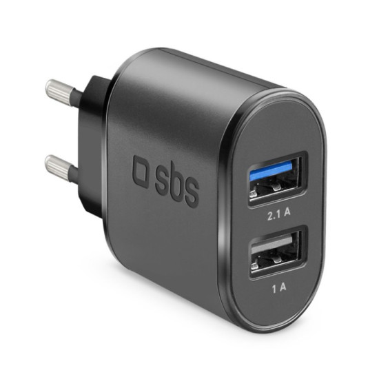 DOR PARED SBS 2X USB 100 Baterías y cargadores portátiles