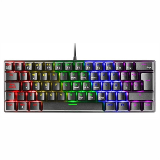 TECLADO MARS GAMING MK60 USB 2.0 Teclados