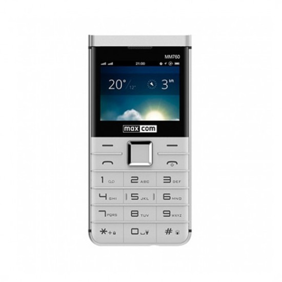 TELEFONO MOVIL MAXCOM MM760 WHITE 2.36PULGADAS Teléfonos móviles