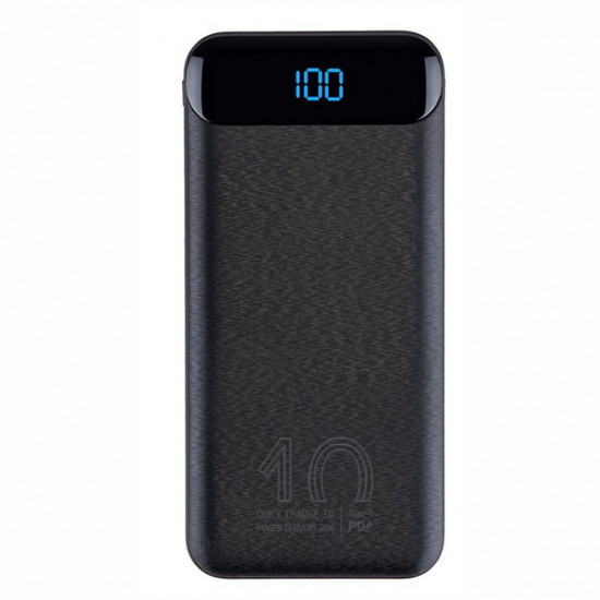 POWERBANK RIVACASE VA2540 10000MAH LCD NEGRO Powerbanks