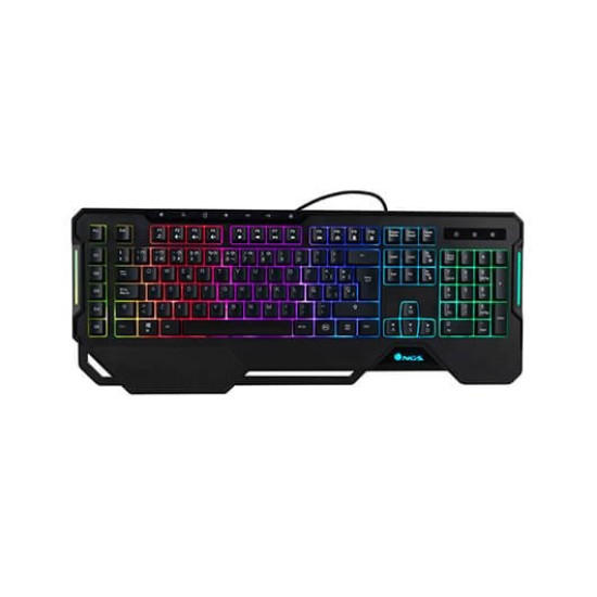 TECLADO GAMING NGS GKX - 450 RGB NEGRO Teclados